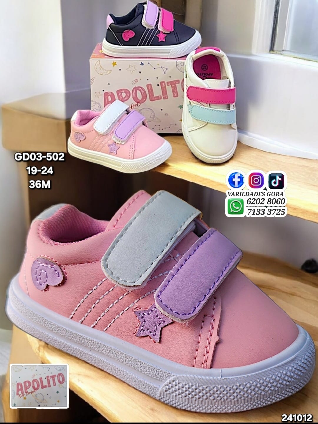 APOLITO ZAPATO NIÑA 19-24