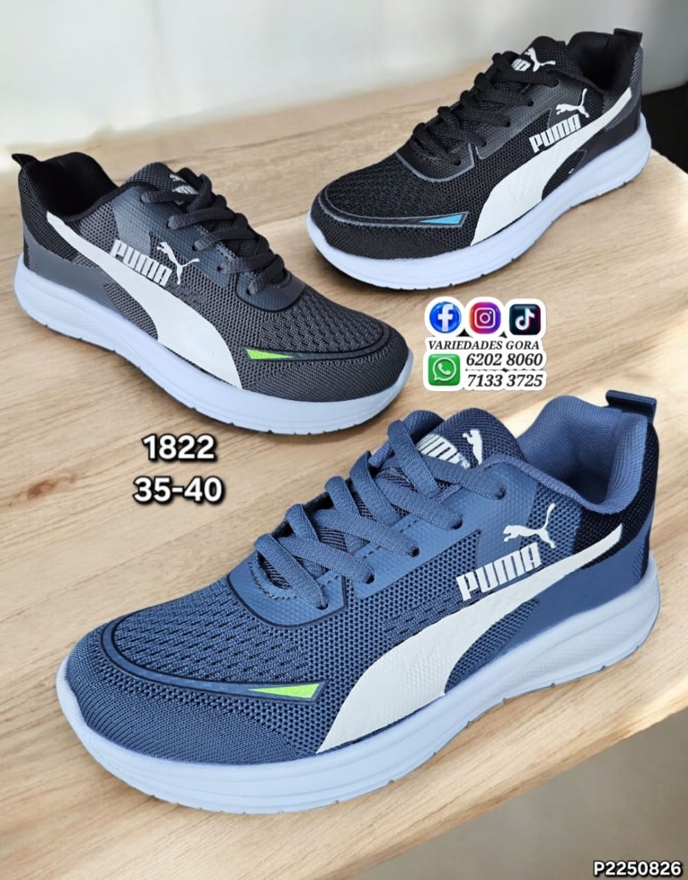 ZAPATO MARCA HOMBRE 35-40 PM P47