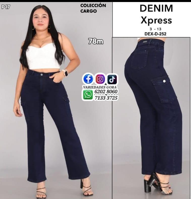 PANTALON DAMA 3-13 DENIM XPRESS P17