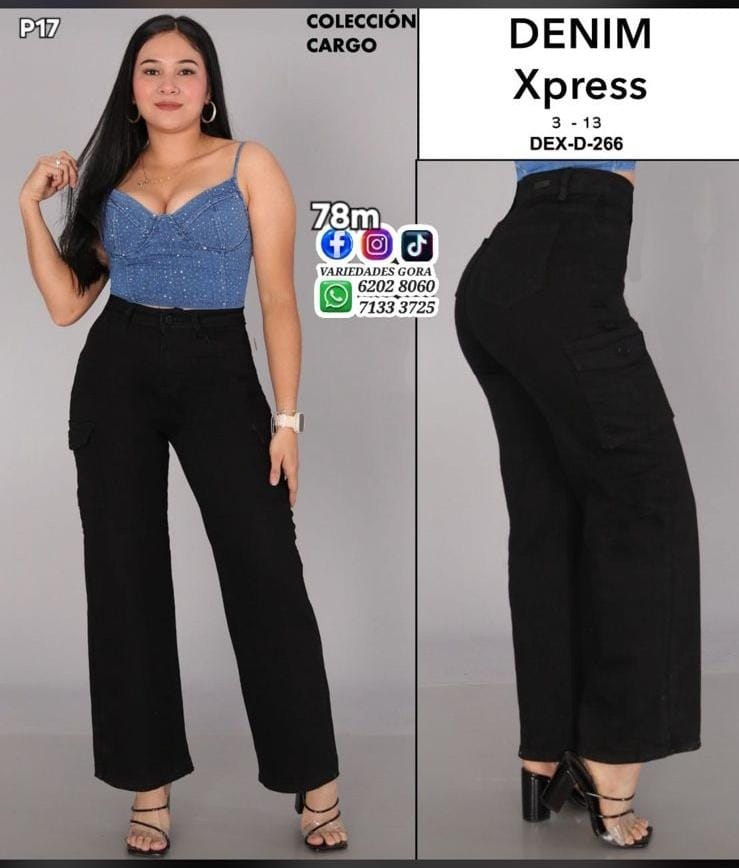 PANTALON DAMA 3-13 DENIM XPRESS P17