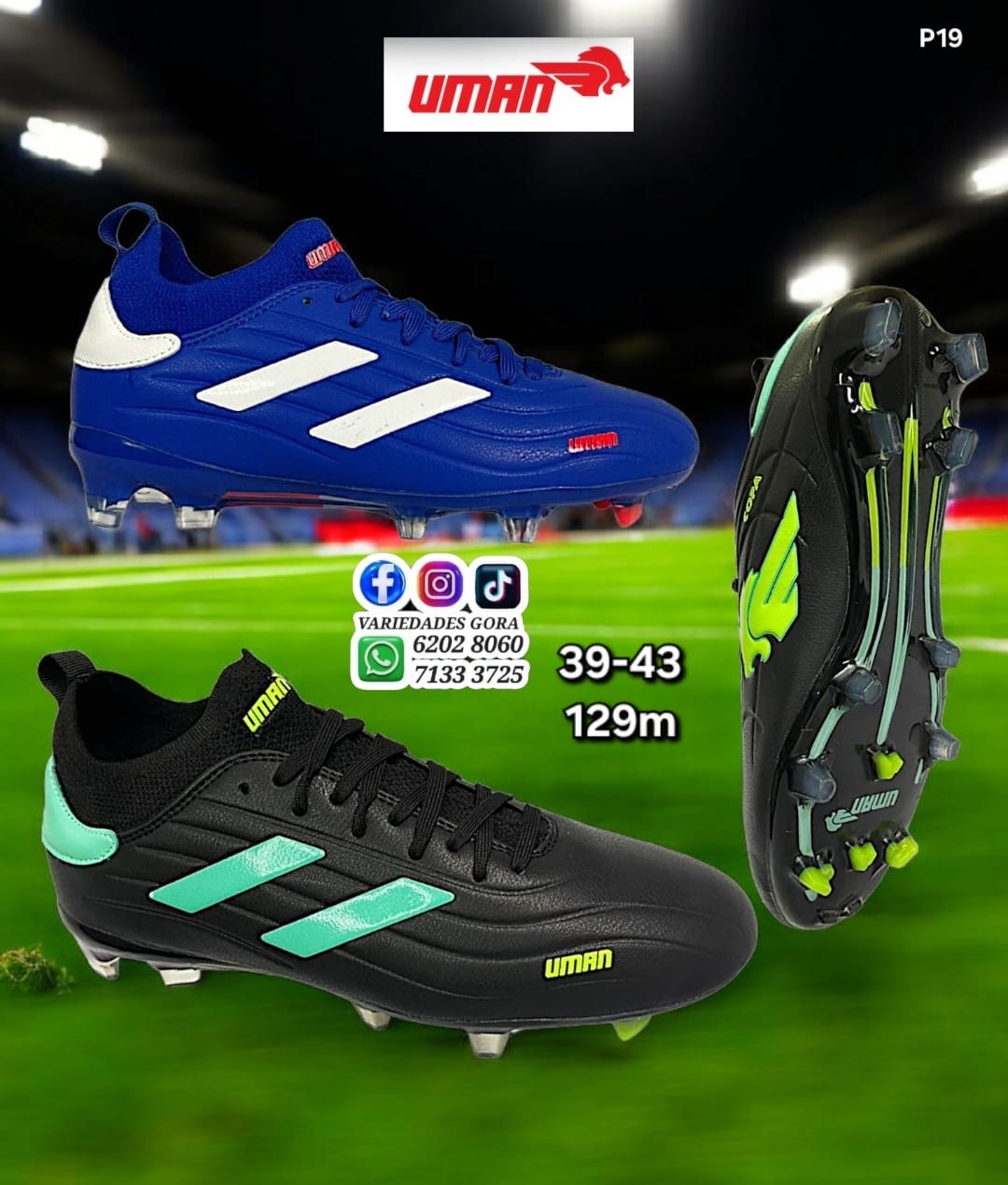 TACO HOMBRE 39-43 UMAN P19