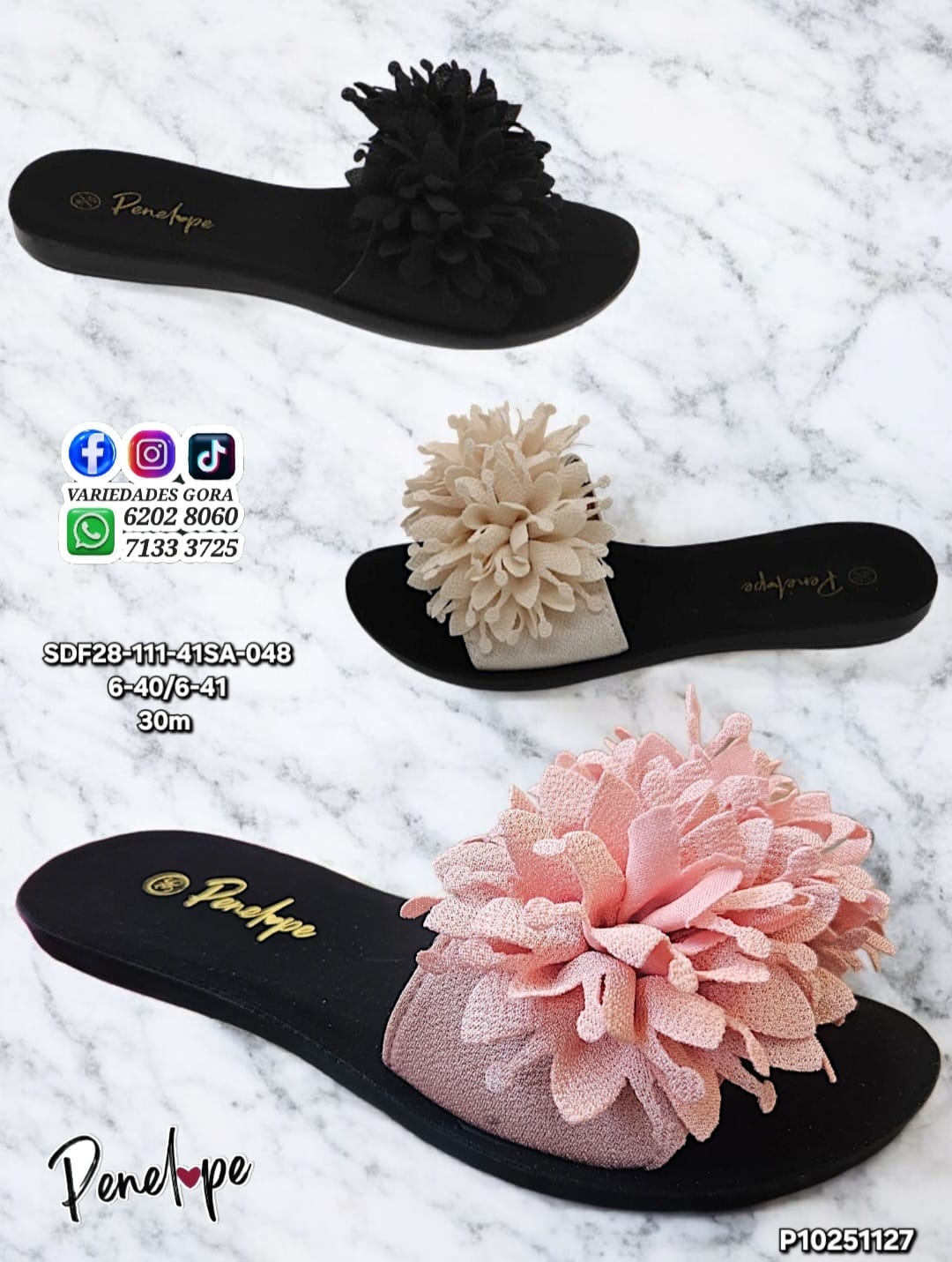 SANDALIA DAMA PENELOPE 36-41 DE METER PACHITA P10