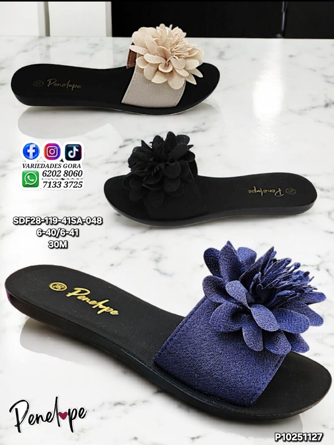 SANDALIA DAMA PENELOPE 36-41 DE METER PACHITA P10