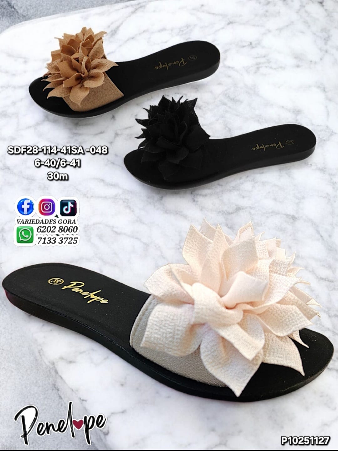 SANDALIA DAMA PENELOPE 36-41 DE METER PACHITA P10