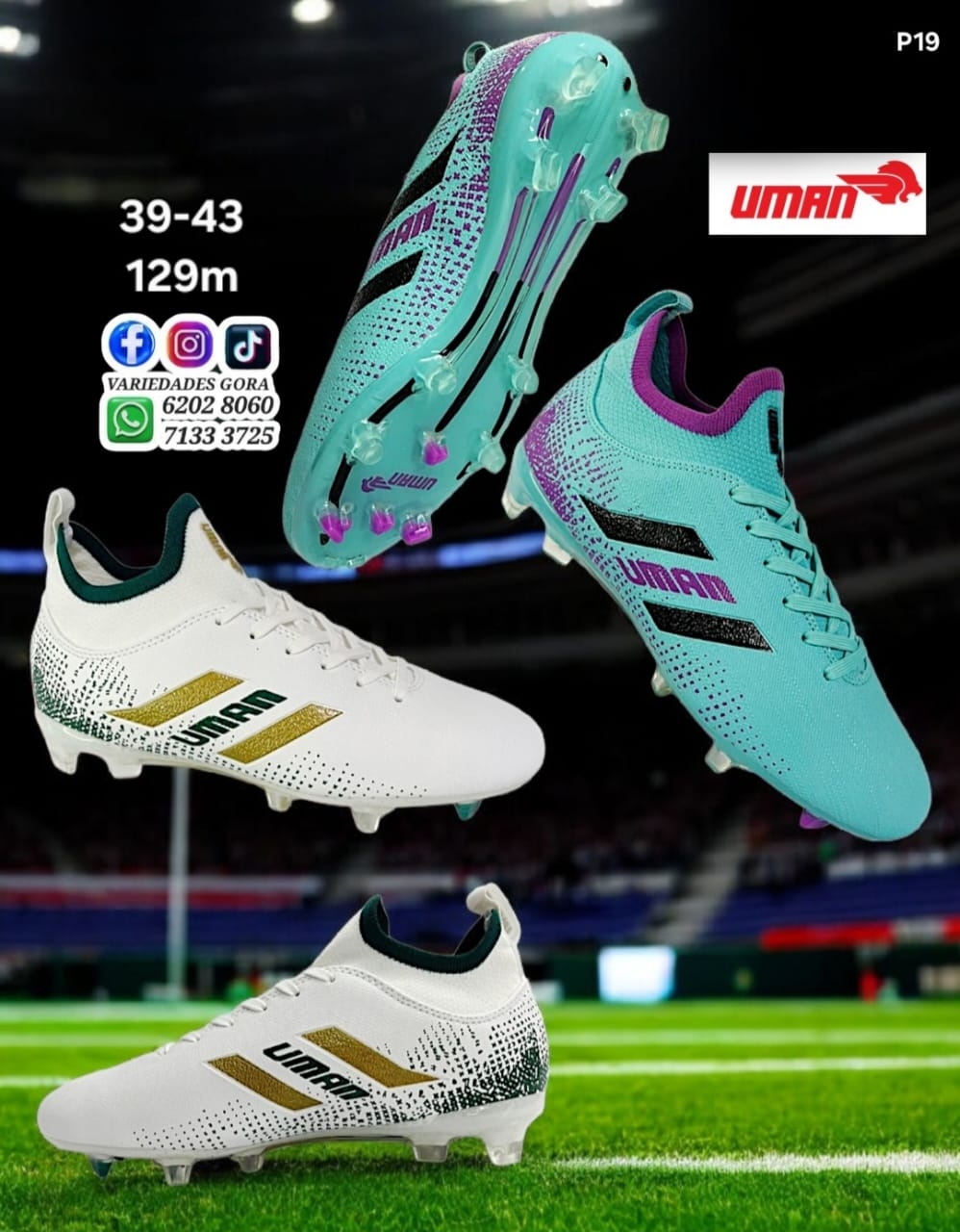 TACO HOMBRE 39-43 UMAN P19