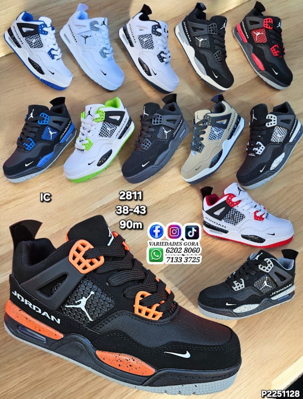 ZAPATO MARCA HOMBRE 38-43 RETRO JORDAN P2