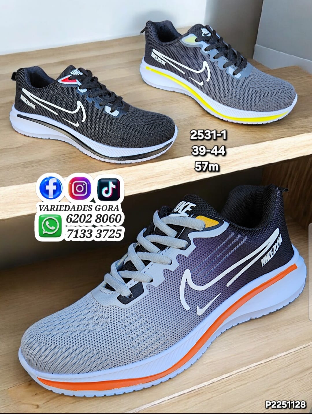 ZAPATO HOMBRE MARCA NK 39-44 P2