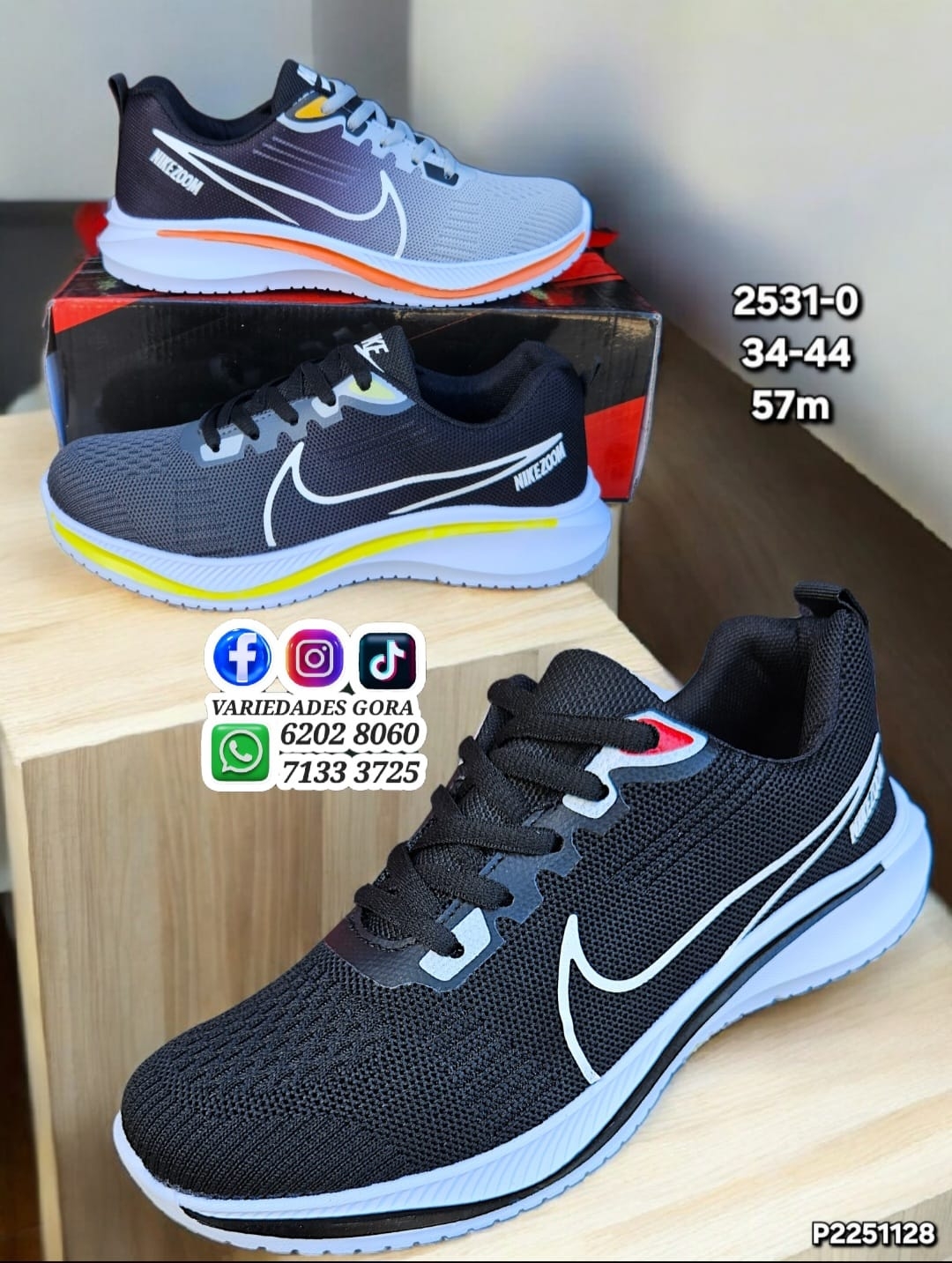 ZAPATO HOMBRE MARCA NK 39-44 P2