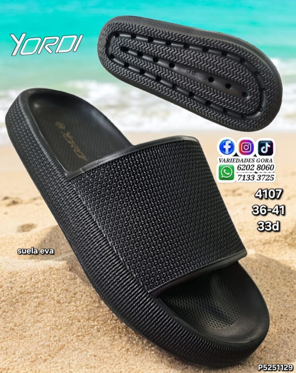 YINA HOMBRE FULL NEGRA YORDI 36-41 P5