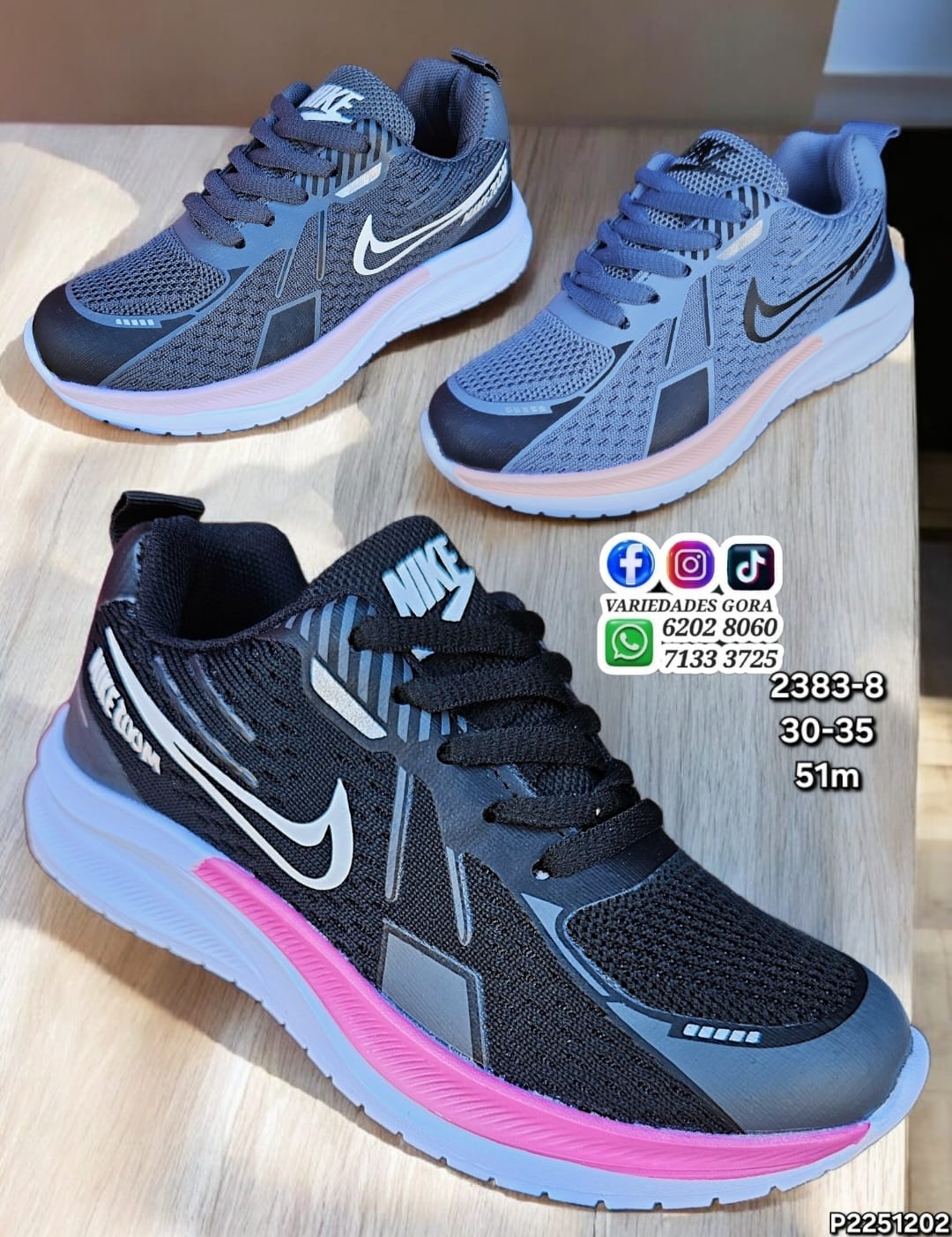 ZAPATO NIÑA MARCA NK 30-35 P2