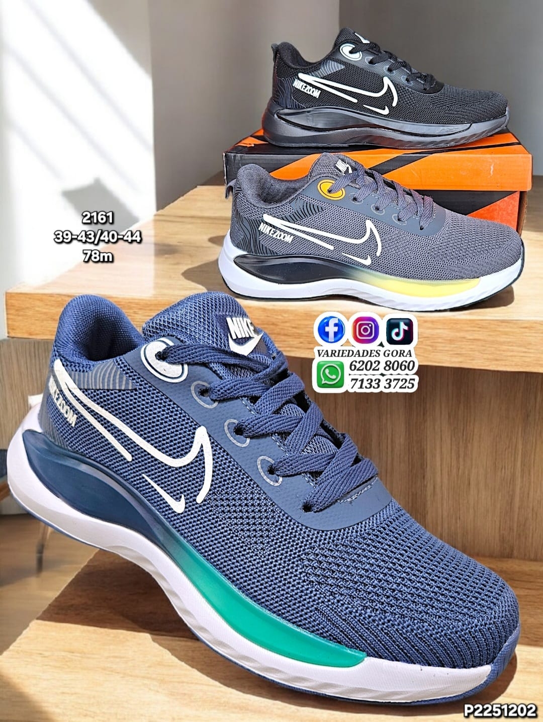 ZAPATO HOMBRE MARCA NK 39-44 P2