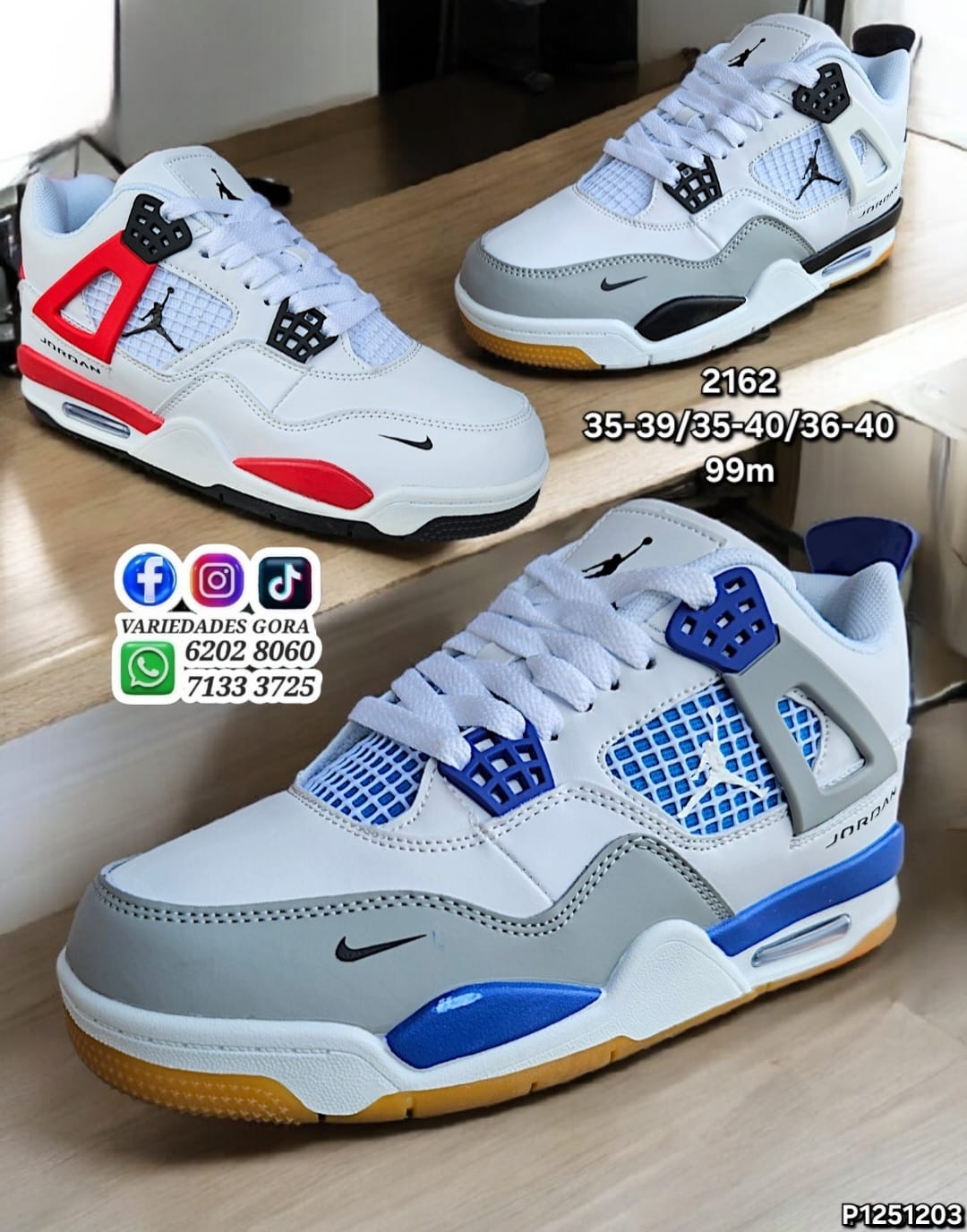 ZAPATO HOMBRE JORDAN RETRO 35-40 P1