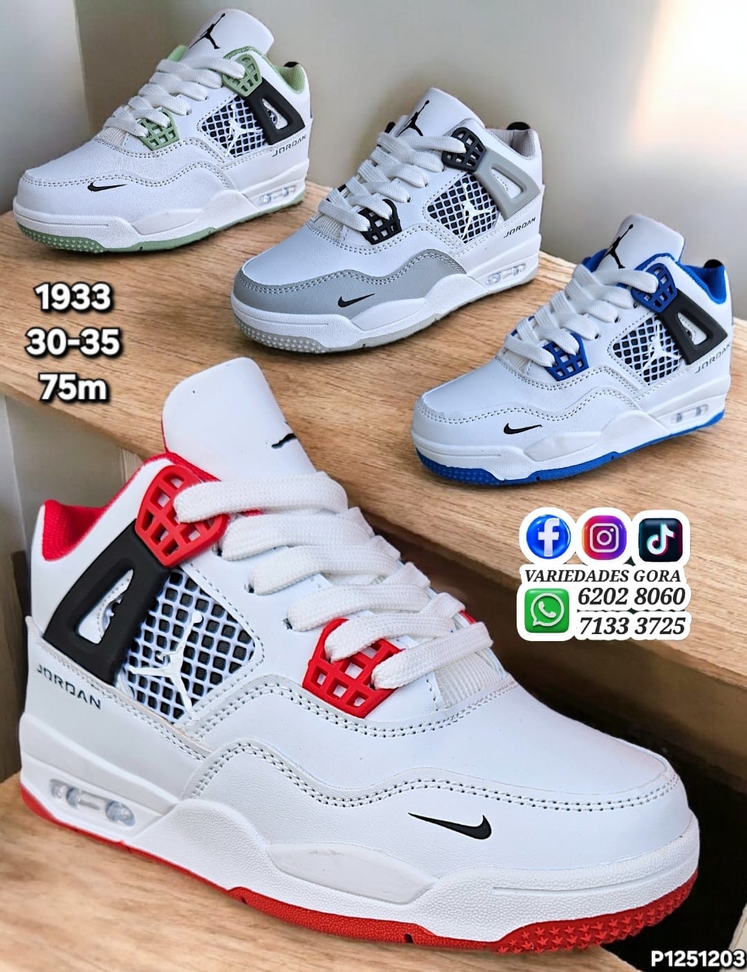 ZAPATO NIÑO JORDAN RETRO 30-35 P1