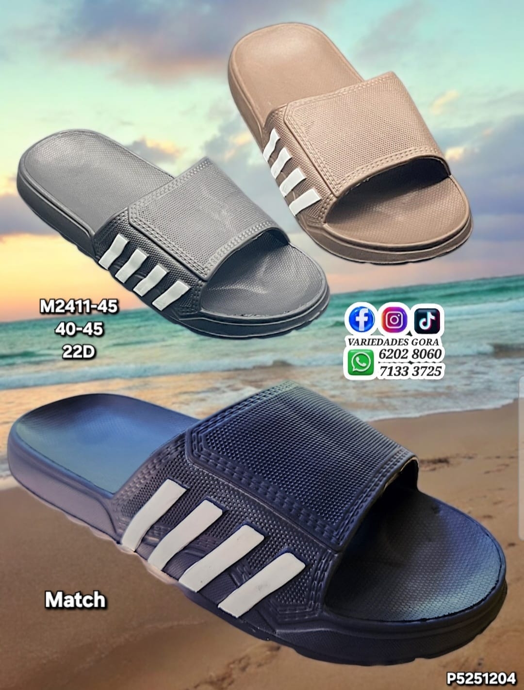 YINA HOMBRE MATCH 40-45 DE METER P5