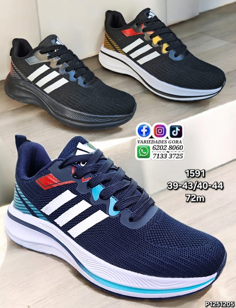 ZAPATO HOMBRE MARCA AD 39-44 P1