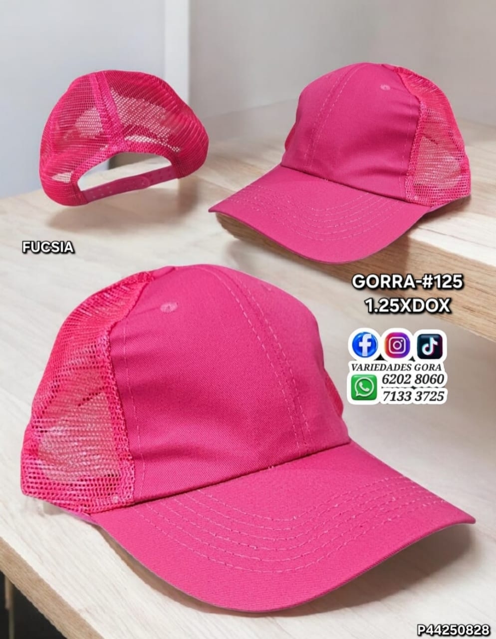 GORRA CURVA ADULTO SURTIDO GENERAL