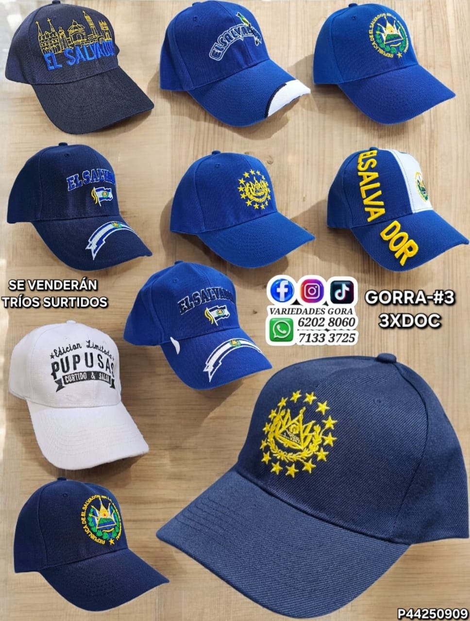 GORRA CURVA ADULTO SURTIDA GENERAL