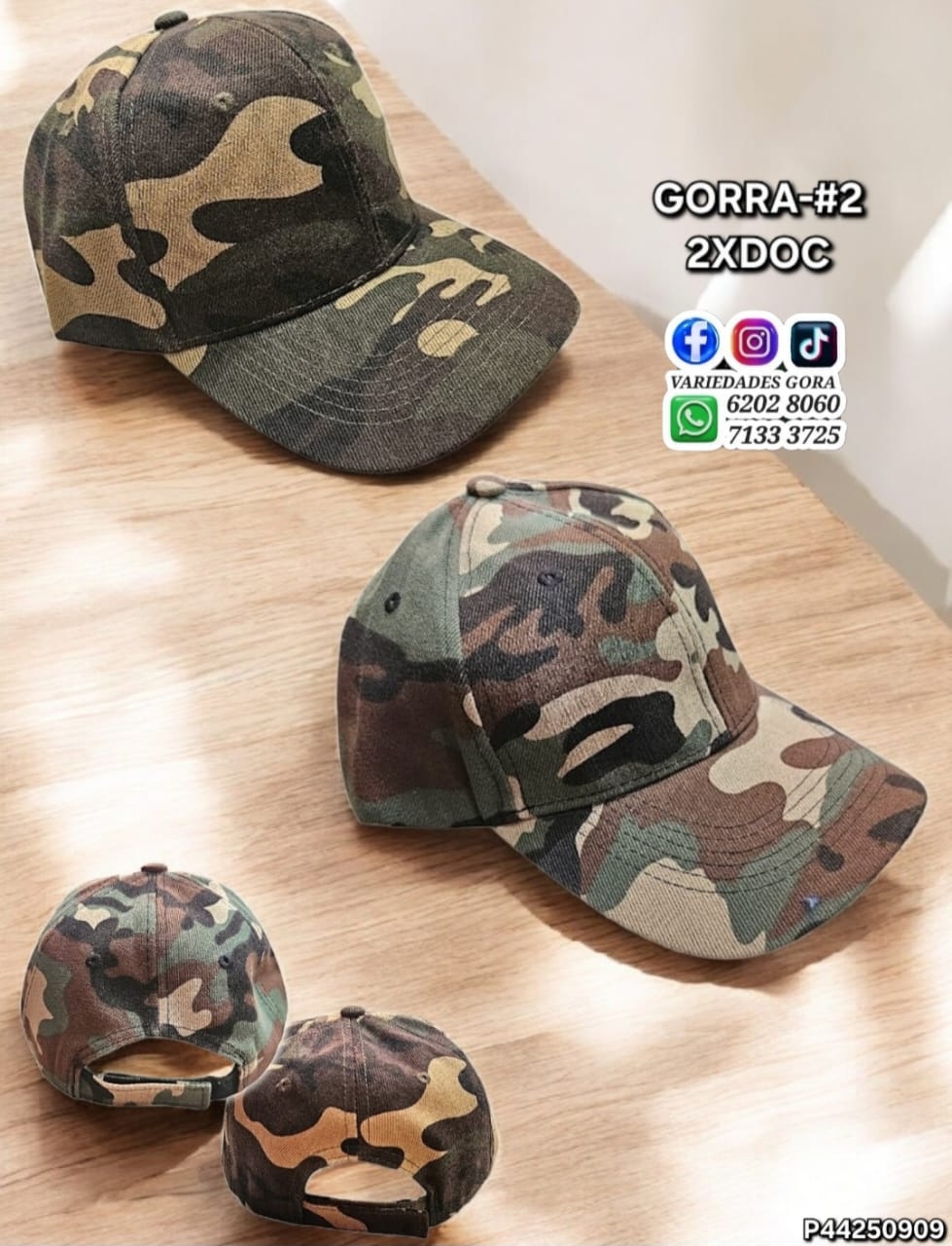 GORRA CURVA ADULTO SURTIDO GENERAL