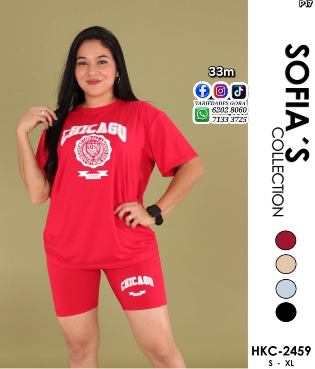 CONJUNTO DAMA S-XL SOFIA S P17