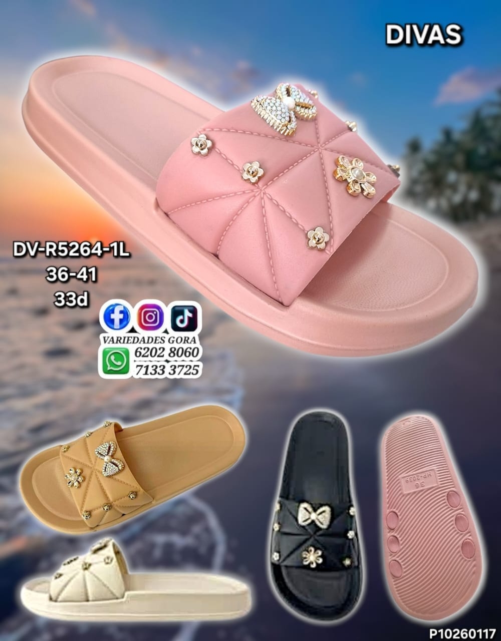 YINA METER DAMA 36-41 DIVAS P10