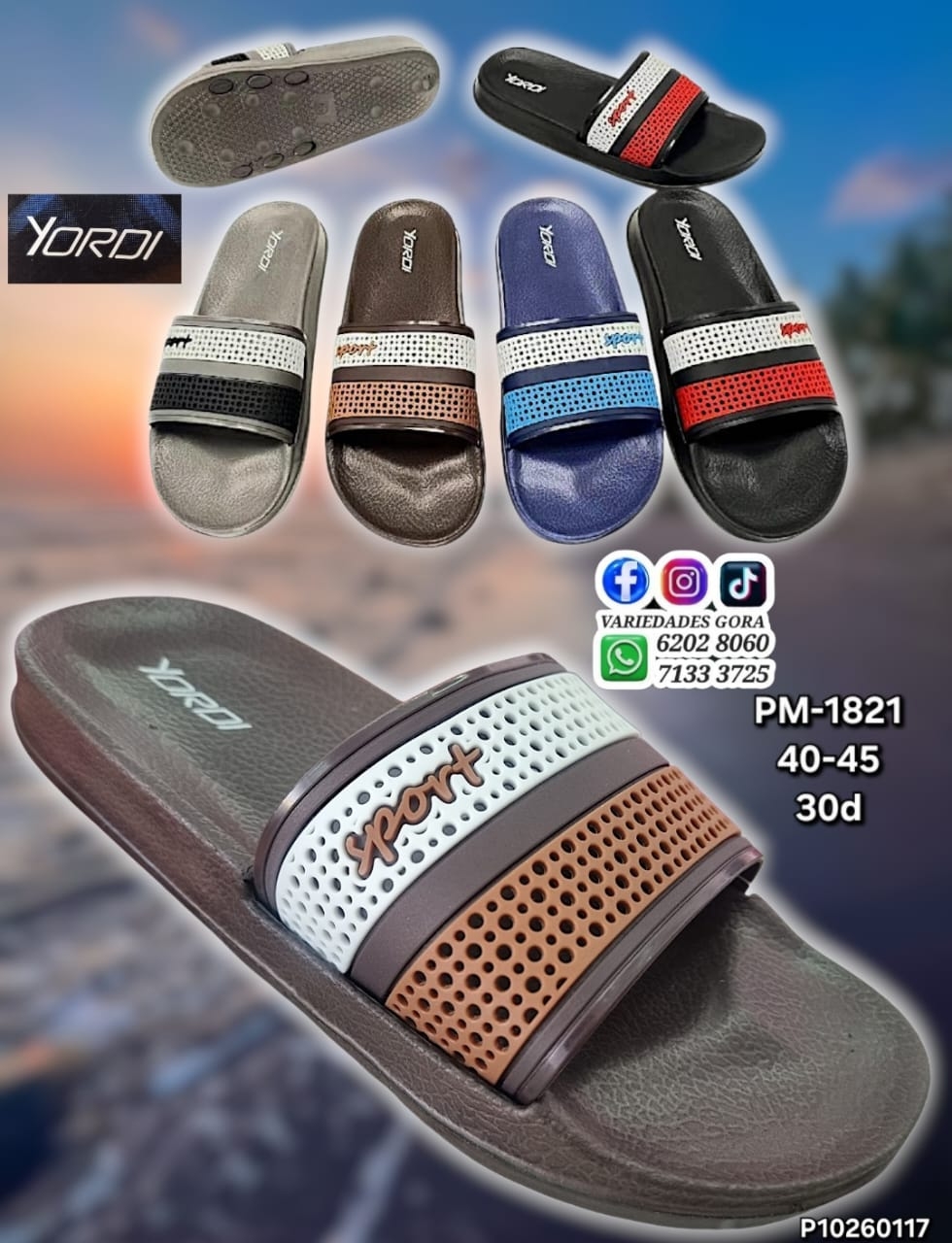 YINA METER HOMBRE 40-45 YORDI P10