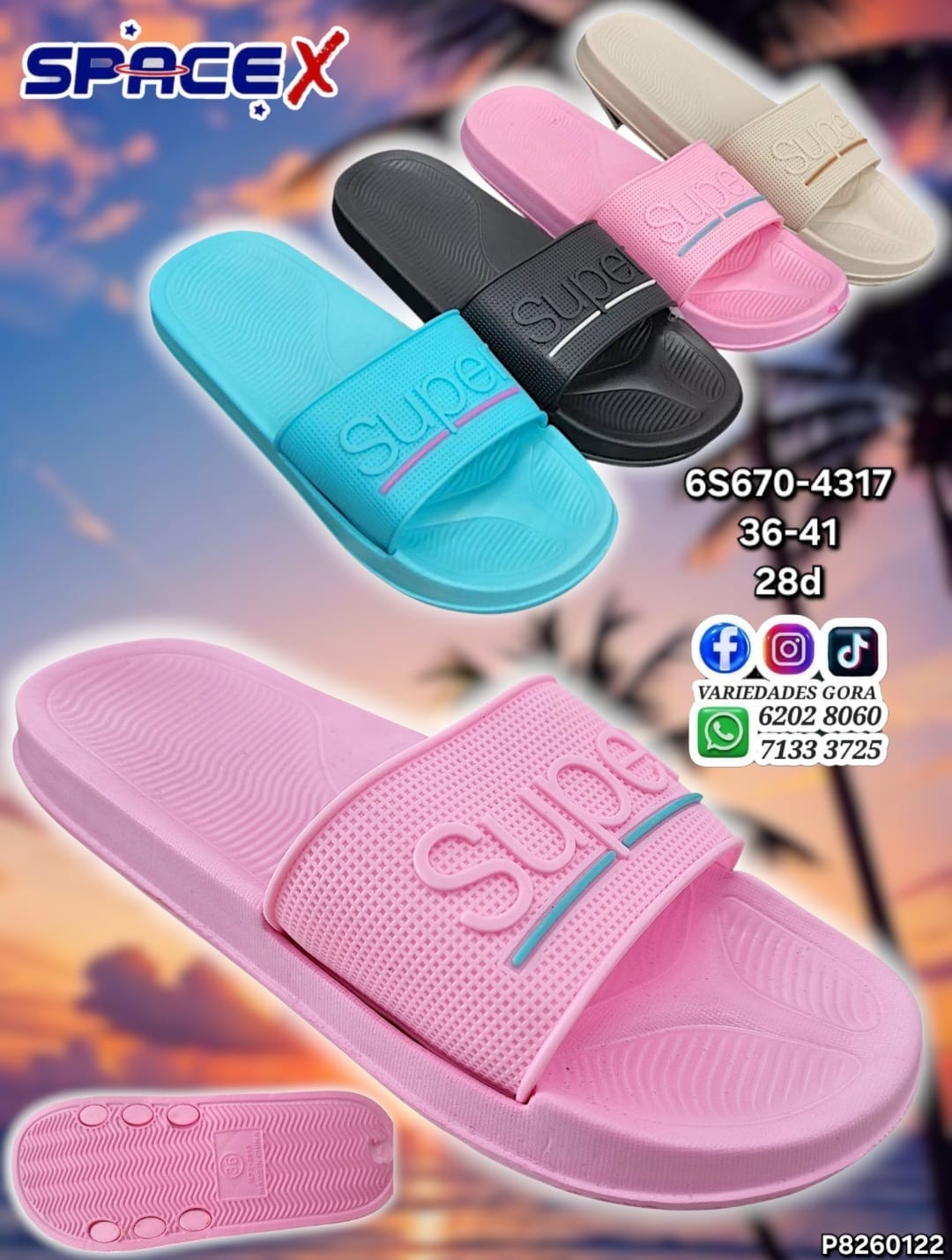 YINA METER DAMA 36-41 SPACEX P8