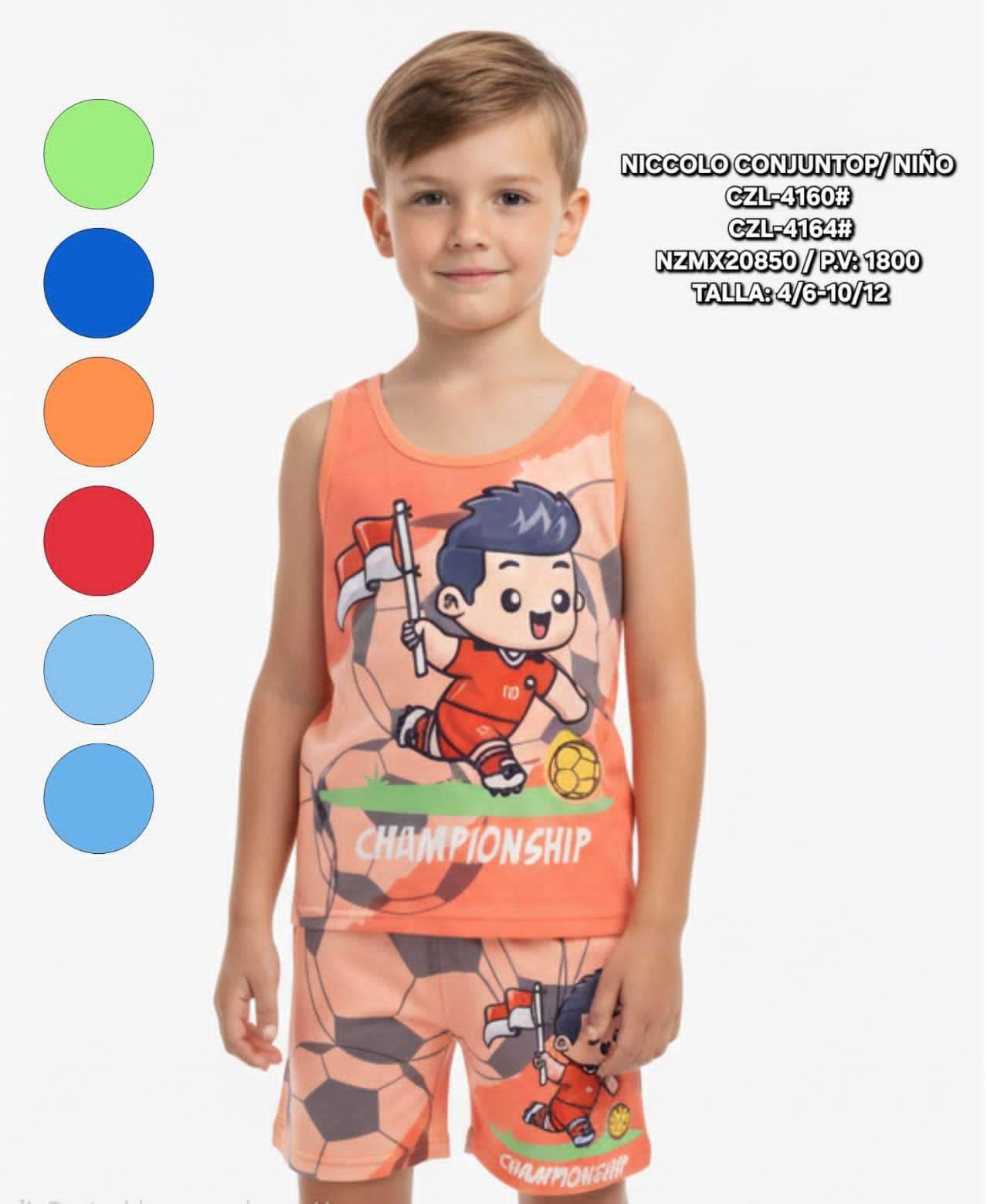 CONJUNTO DE NIñO NICCOLO 4/6-10/12 P18