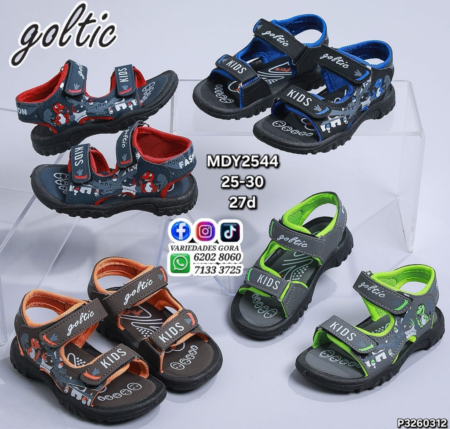 SANDALIA NIÑO GOLTIC 25-30 P3