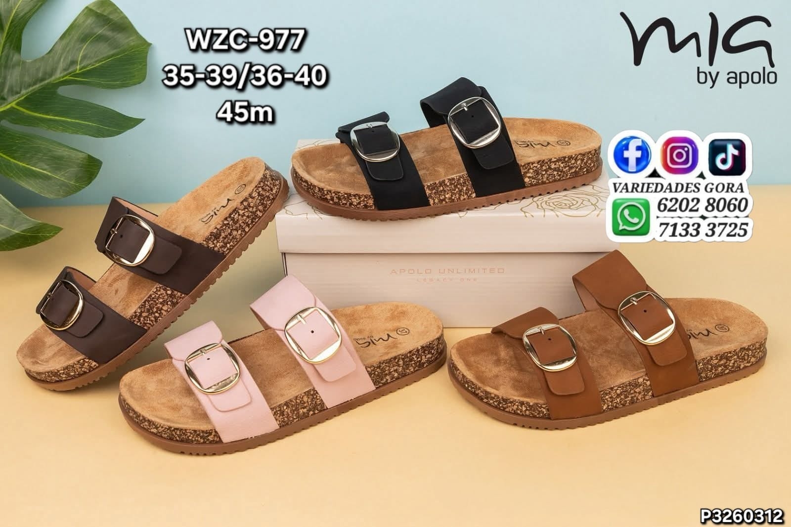 SANDALIA DAMA MIA 35-40 DE METER P9