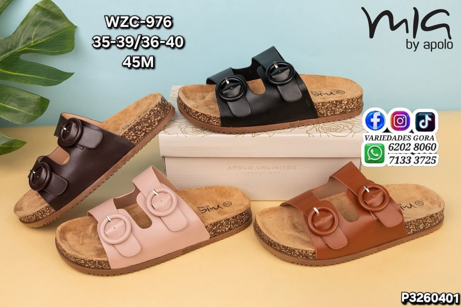 SANDALIA DAMA MIA 35-40 DE METER P3