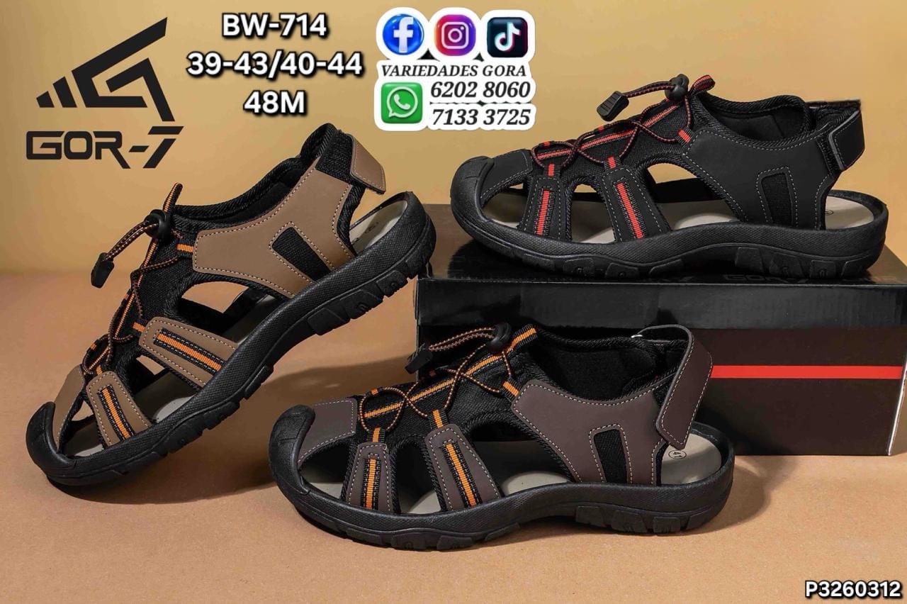 SANDALIA HOMBRE GOR-7 39-44 P3