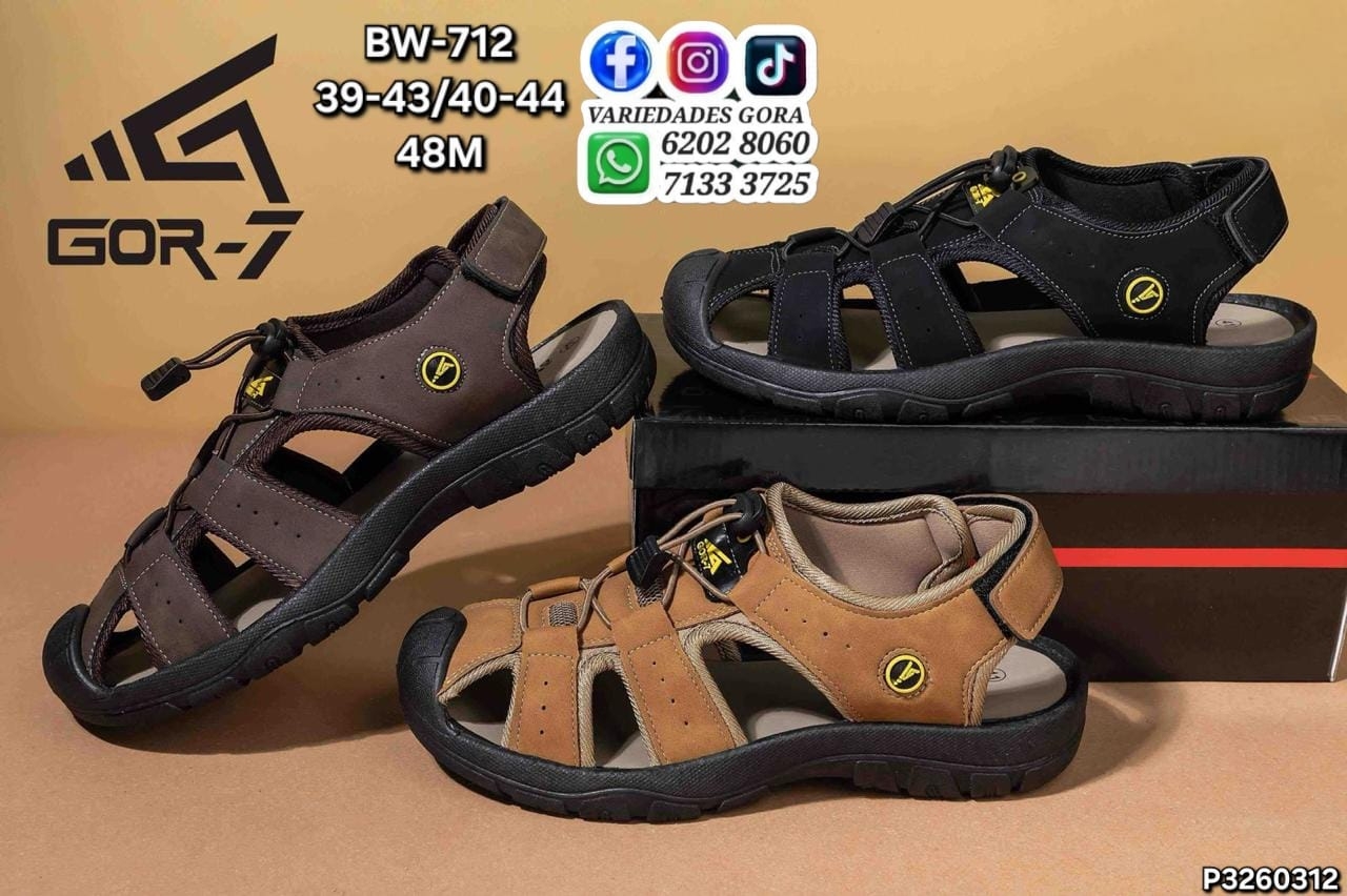 SANDALIA HOMBRE GOR-7 39-44 P3