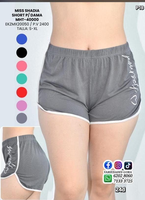 SCHORT DAMA MISS HHADIA S/XL P18