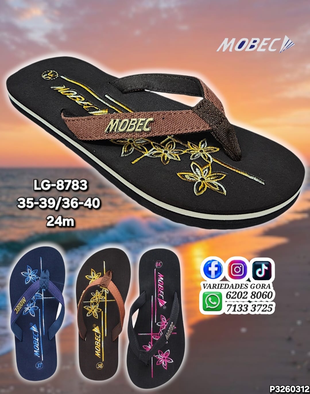 YINA DAMA MOBEC BORDADA 35-40 P3