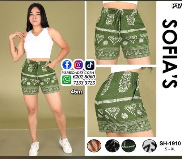 SHORT DAMA SOFIAS S-XL P17