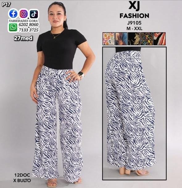 PANTALON DAMA TALLA UNICA XJ FASHION P17