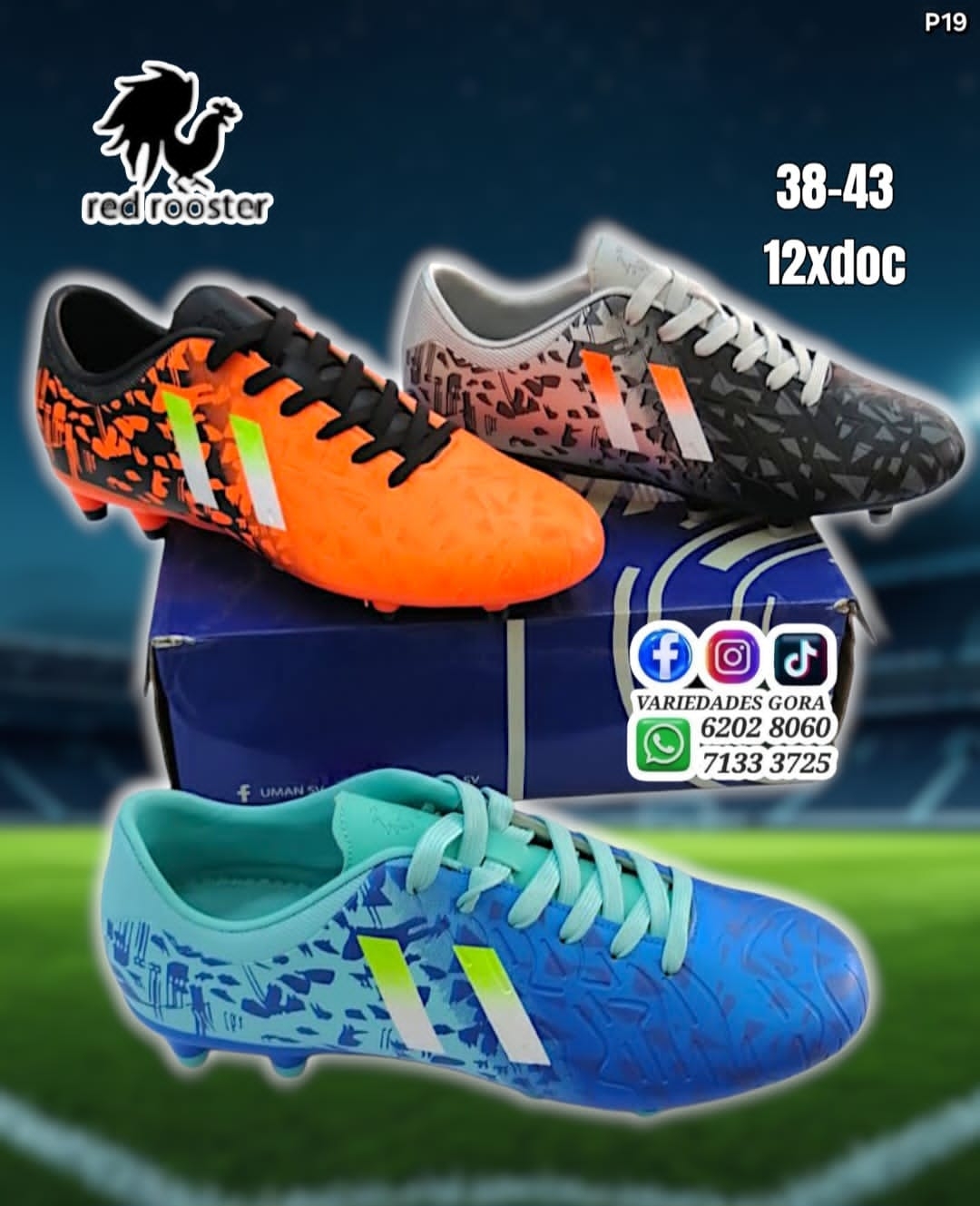 TACO HOMBRE RED ROSTER 38-43 P19