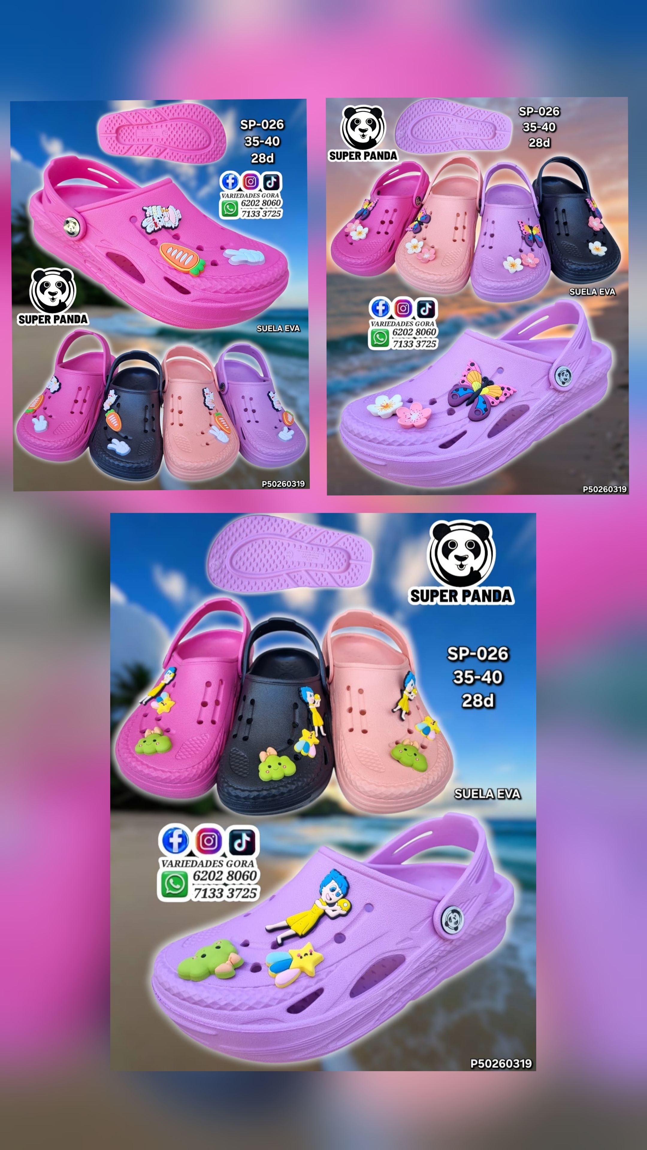 SAPO DAMA SUPER PANDA 35-40 P50