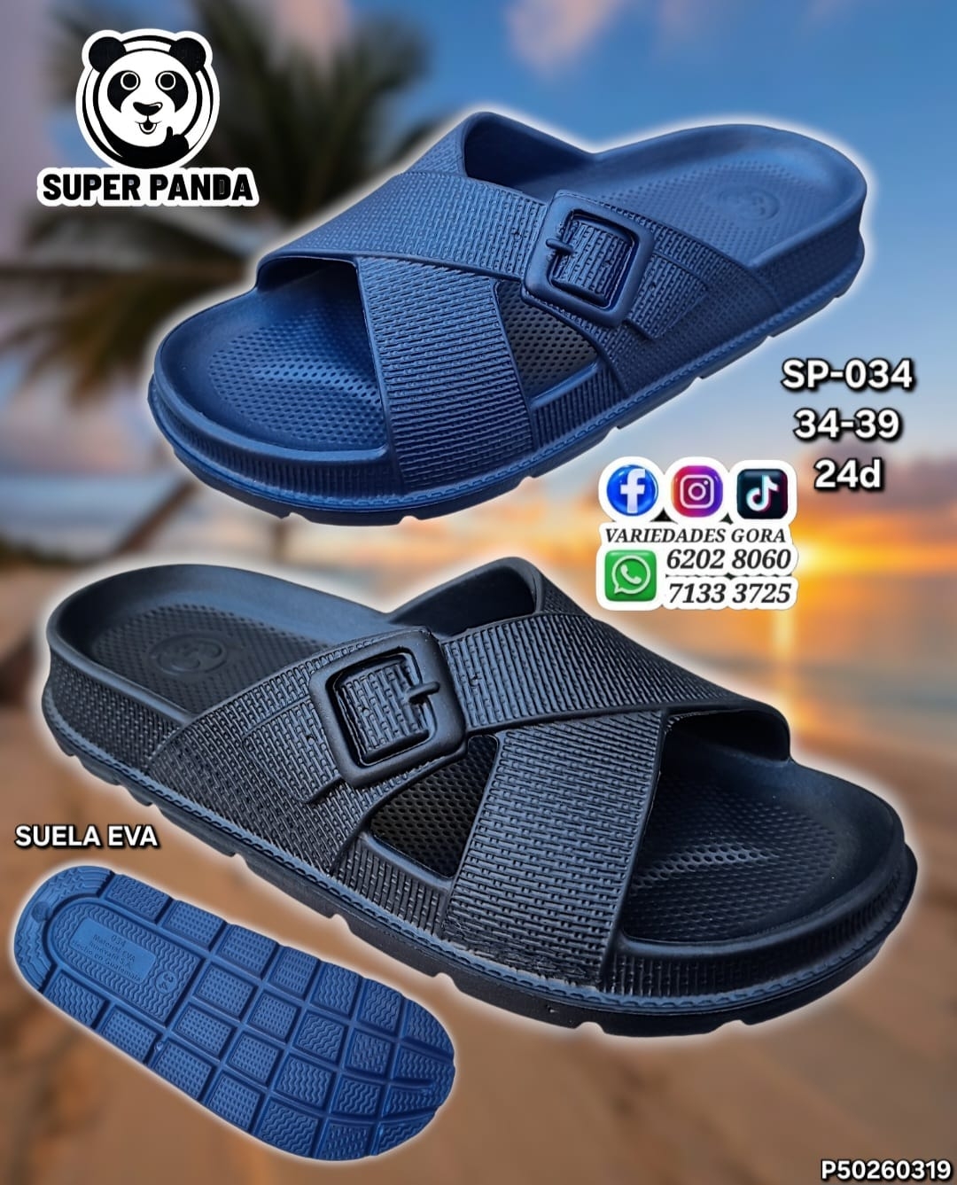 YINA HOMBRE SUPER PANDA 34-39 P50