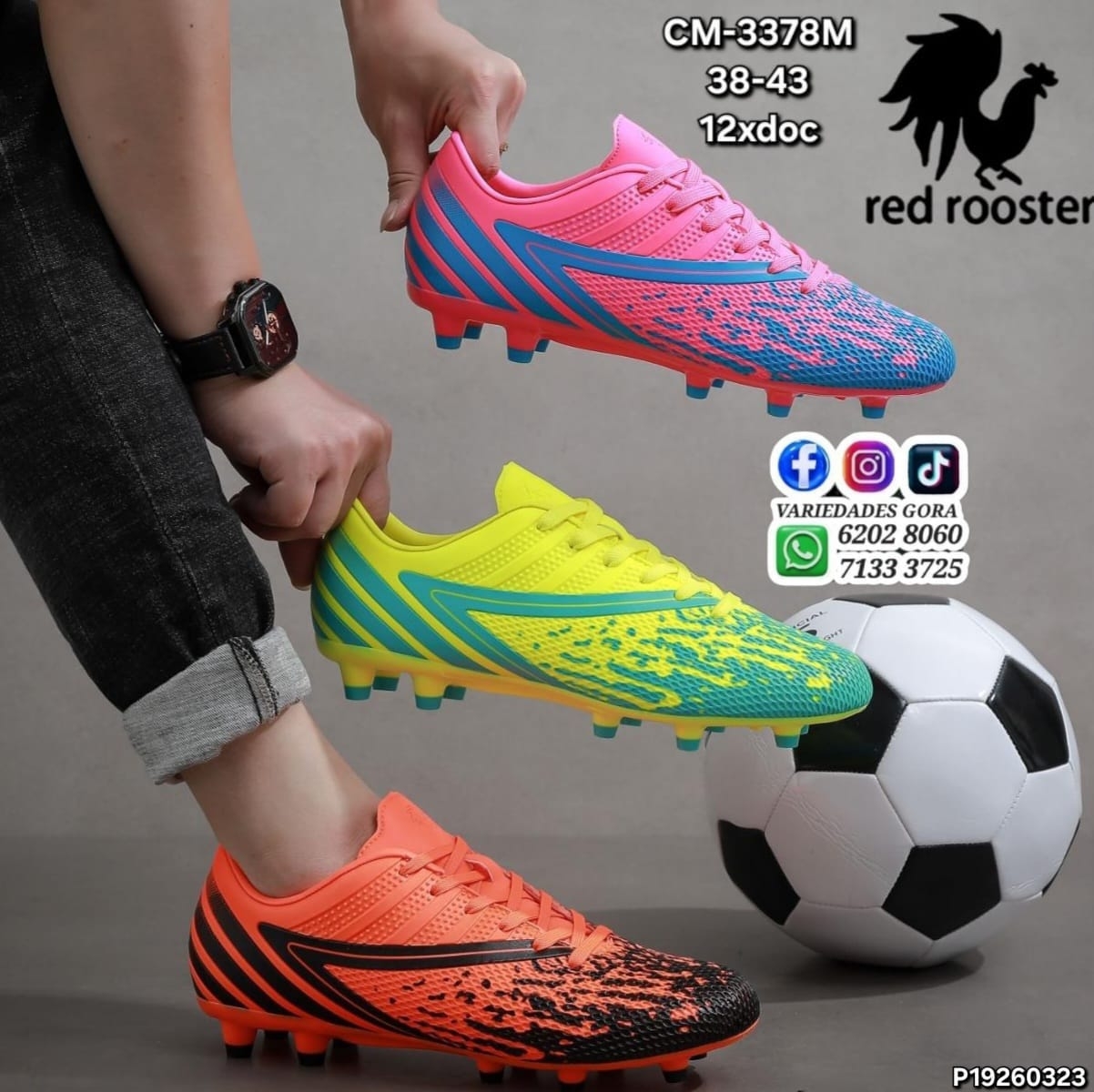 TACO HOMBRE RED ROOSTER 38-43 P2