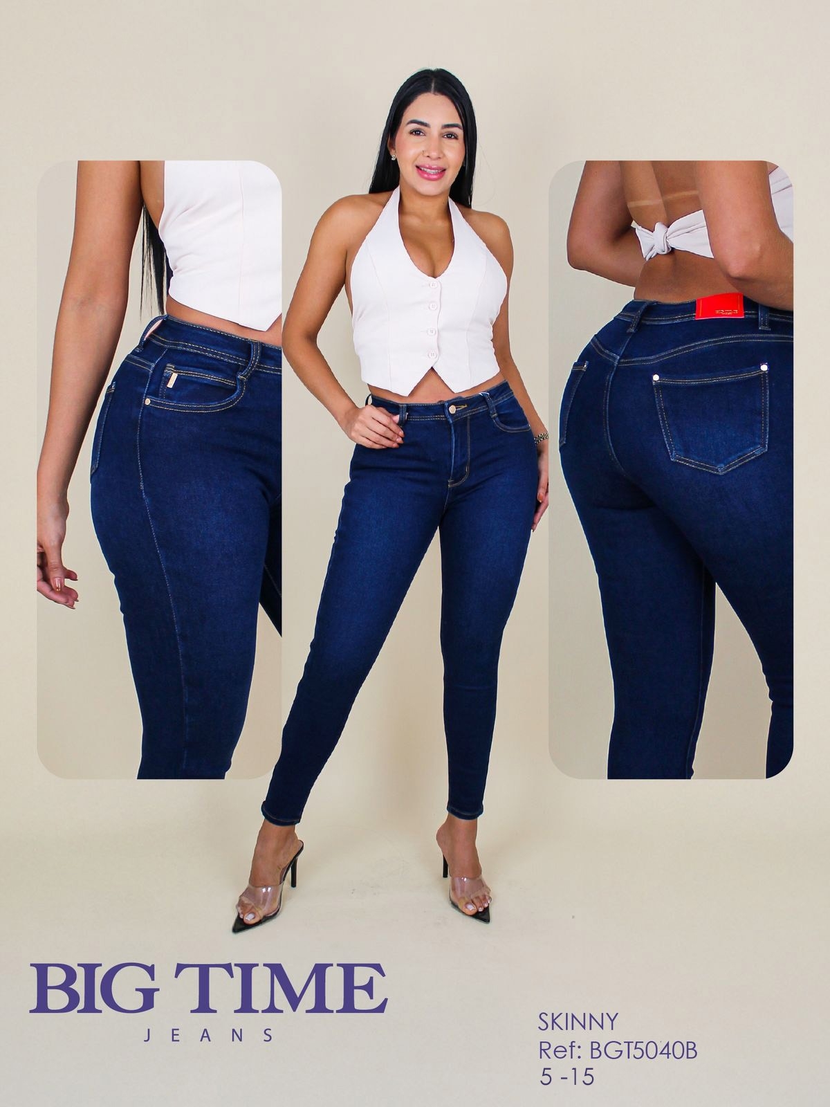 PANTALON DAMA BIG TIME JEANS 5-15 P17