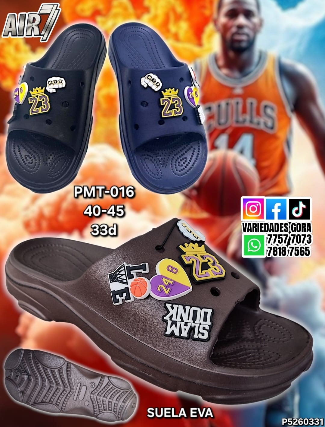 YINA METER HOMB. 40-45 P5 AIR 7 P5