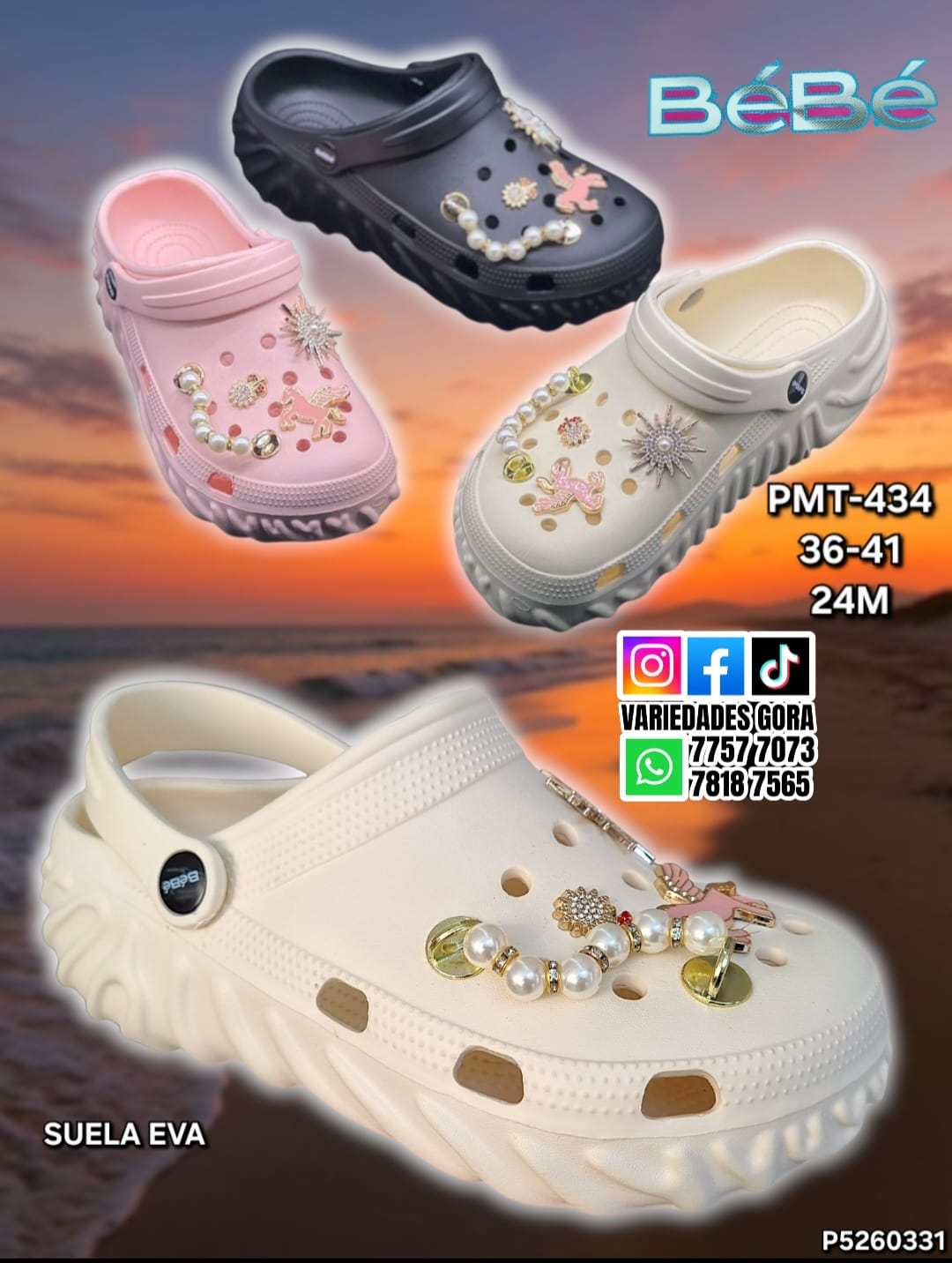 SAPO DAMA BEBE 36-41