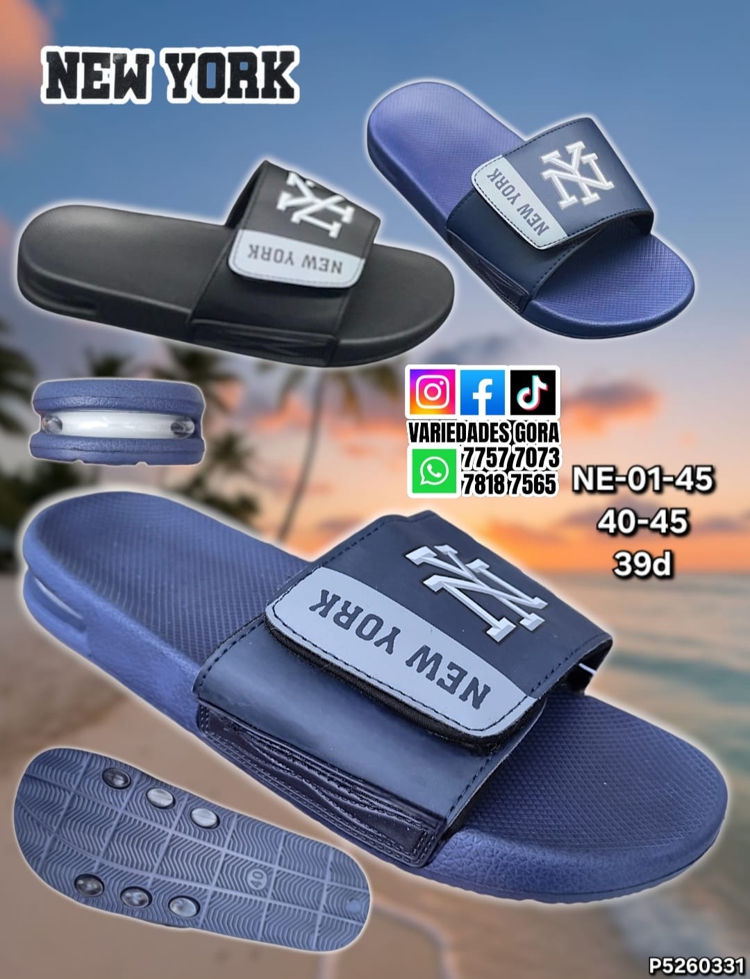 YINA MOSOTE METER HOMBRE 40-45 NEW YOUR P5