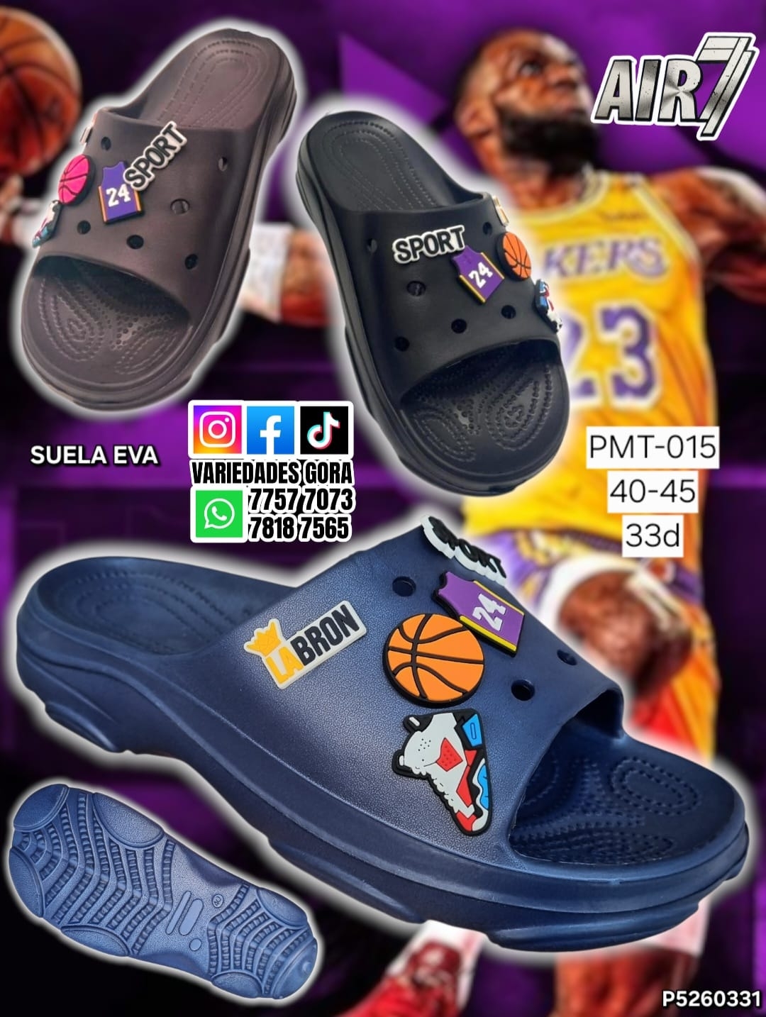 YINA HOMBRE AIR7 40-45 DE METER P5