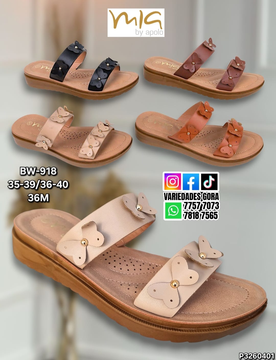 SANDALIA DAMA MIA 35-40 P3