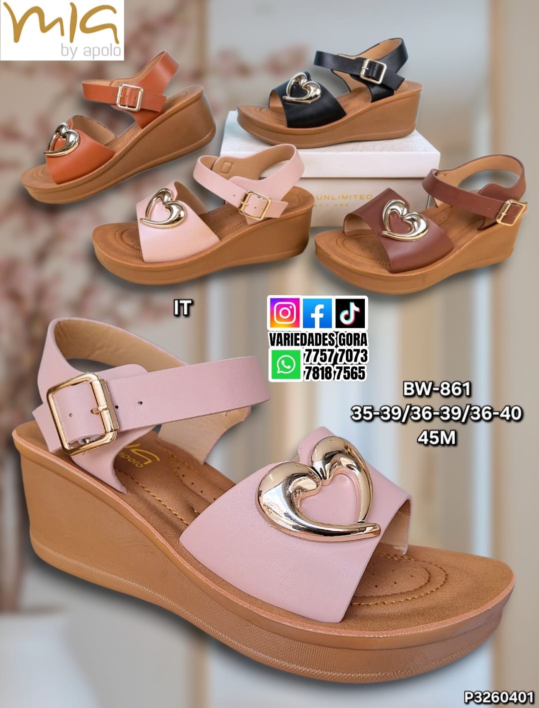 SANDALIA DAMA MIA 35-40 P3