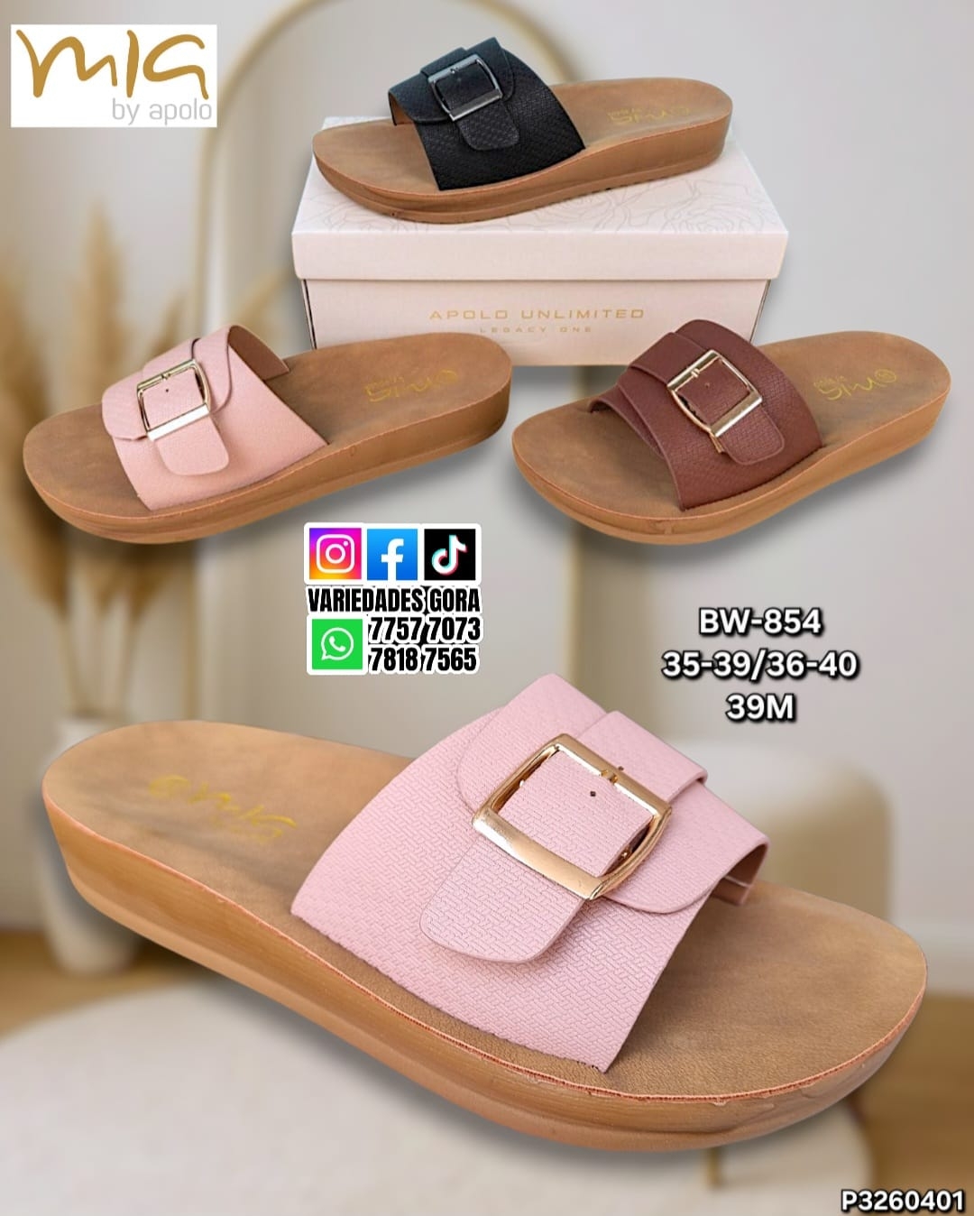 SANDALIA DAMA MIA 35-40 P3