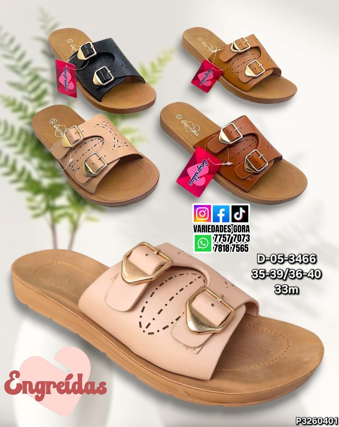 SANDALIA DAMA ENGREIDA 35-40 P3