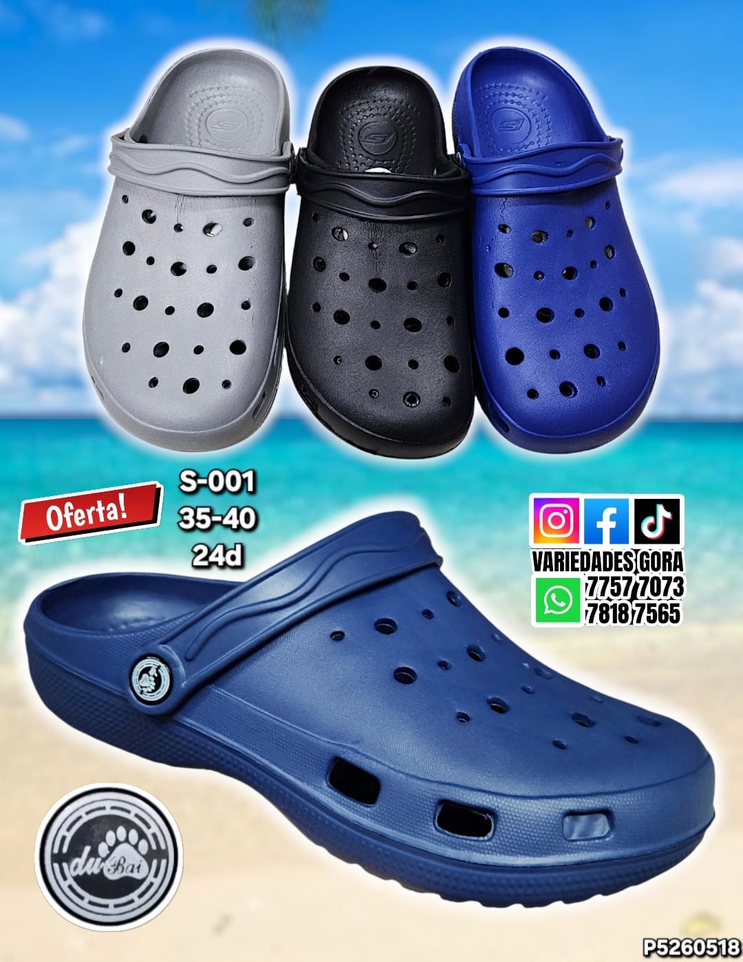 OFERTA SAPO HOMBRE 35-40 SKYBANG COLORES P5